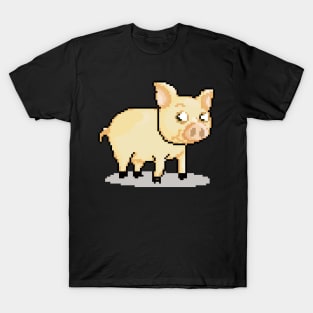 Pixels of Nature Pig T-Shirt